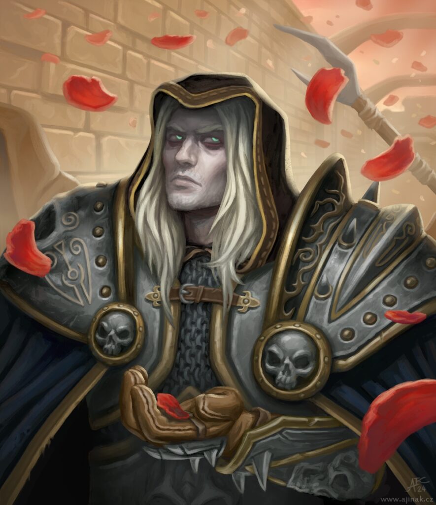 Arthas, (Re)turned (Hearthstone/Warcraft 3 fanart)